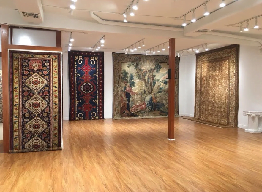 Our gallery with modern Moroccan rug in Port St. Lucie