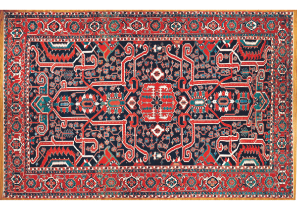 Antique Persian Serapi Rug #2222